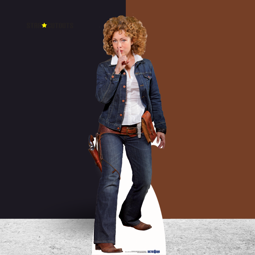 SC324 River Song - Utah Cardboard Cut Out Height 170cm