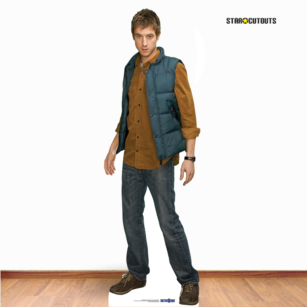 SC392 Rory - Body Warmer Cardboard Cut Out Height 182cm