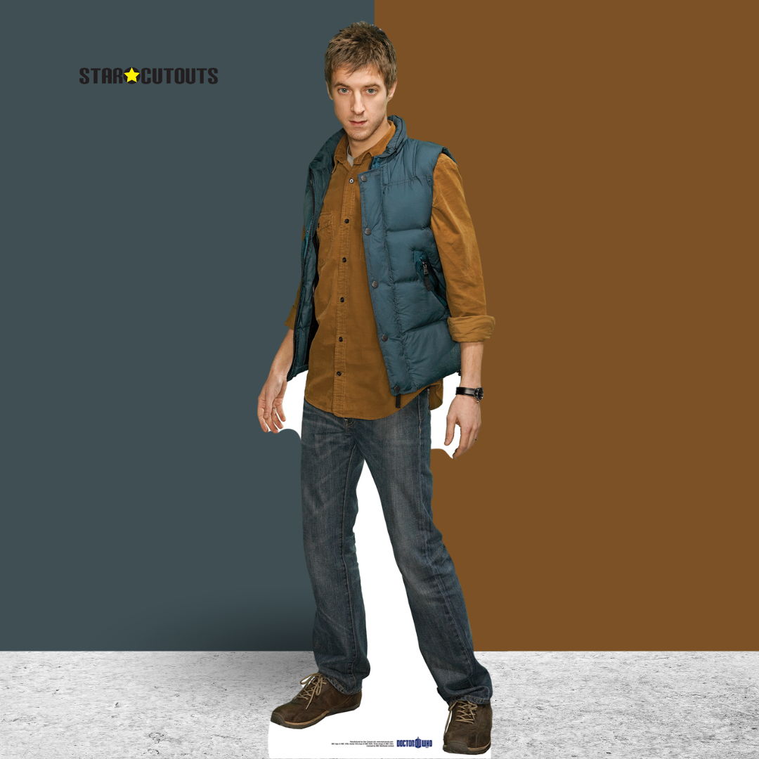 SC392 Rory - Body Warmer Cardboard Cut Out Height 182cm