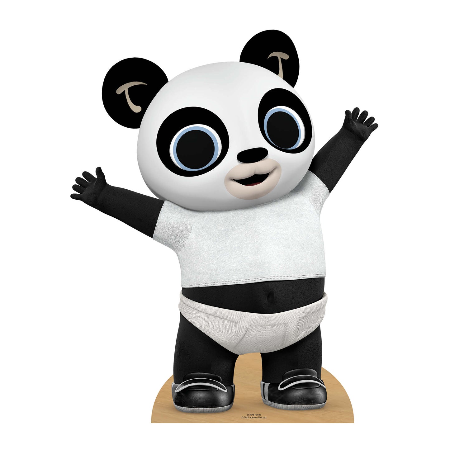 SC4048 Pando Baby Panda Cardboard Cut Out Height 76cm - Star Cutouts