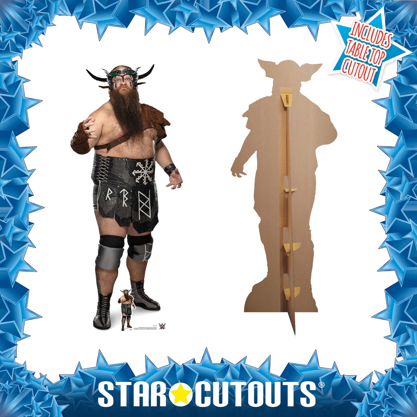 SC4100 Ivar WWE Cardboard Cut Out Height 190cm