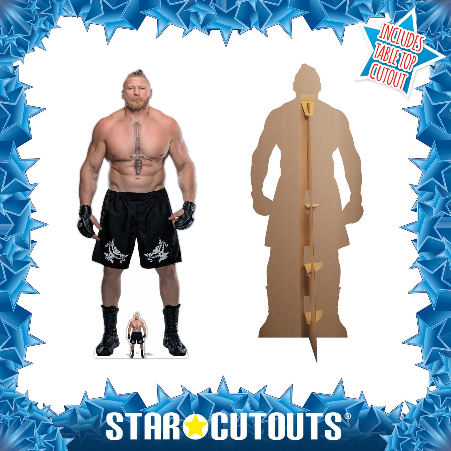 SC4101 Brock Lesnar WWE Cardboard Cut Out Height 192cm