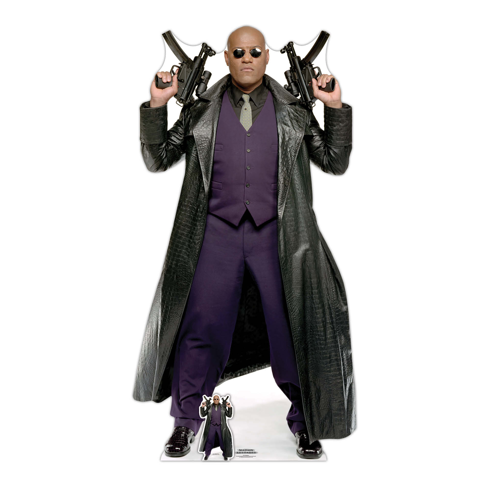 SC4115 Morpheus Matrix Laurence Fishburne Cardboard Cut Out Height