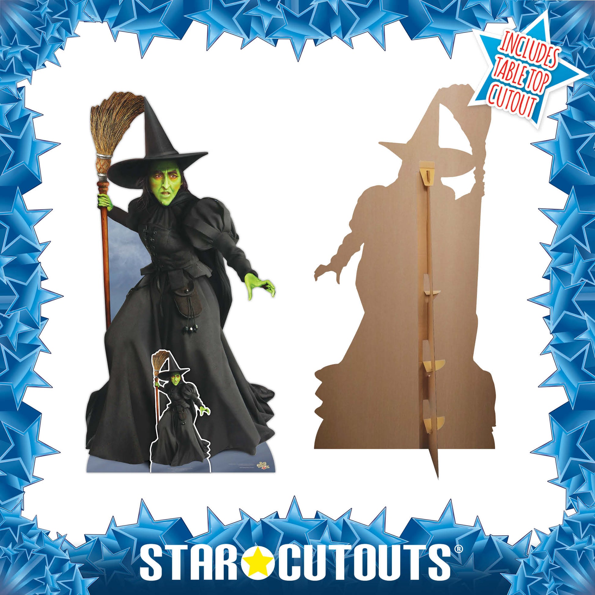 SC4225 Wicked Witch West Cardboard Cut Out Height 185cm – Star Cutouts