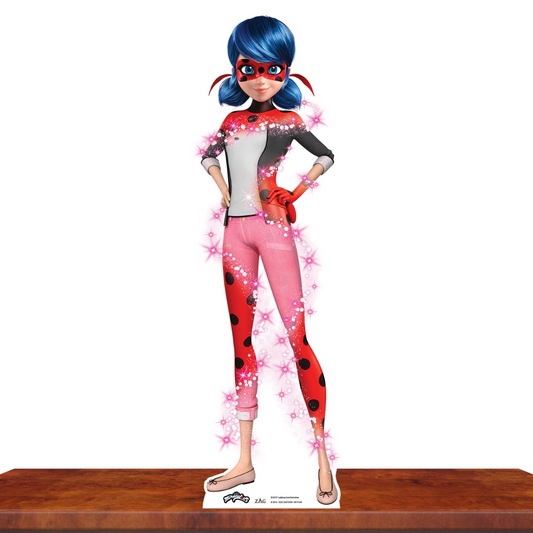 SC4227 Ladybug Transformation Star Mini Cardboard Cut Out Height 88cm