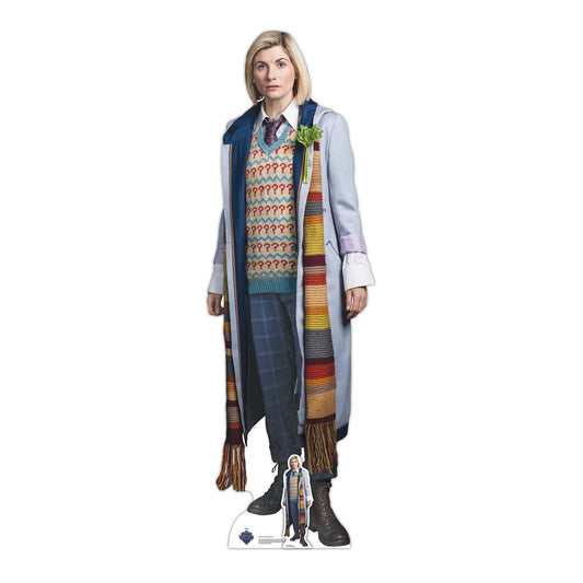 Thirteenth Doctor Multi Jodie Whittaker Cardboard Cut Out Height 171cm - Star Cutouts