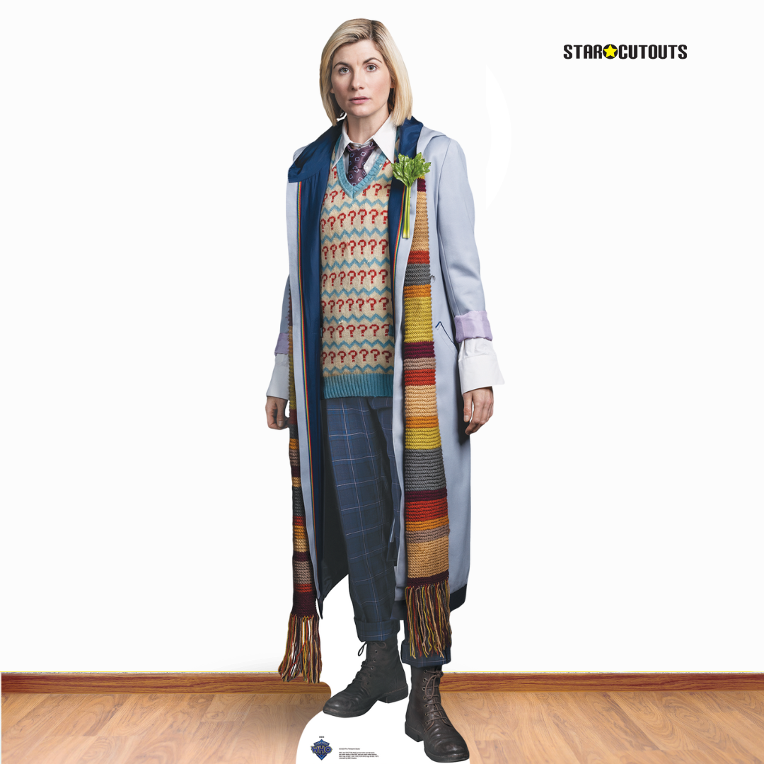 SC4229 Thirteenth Doctor Multi Jodie Whittaker Cardboard Cut Out Height 171cm