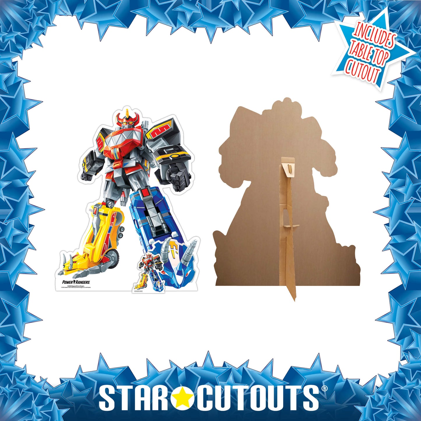 SC4260 Megazord (Power Rangers) Star Mini Cardboard Cut Out Height 94cm