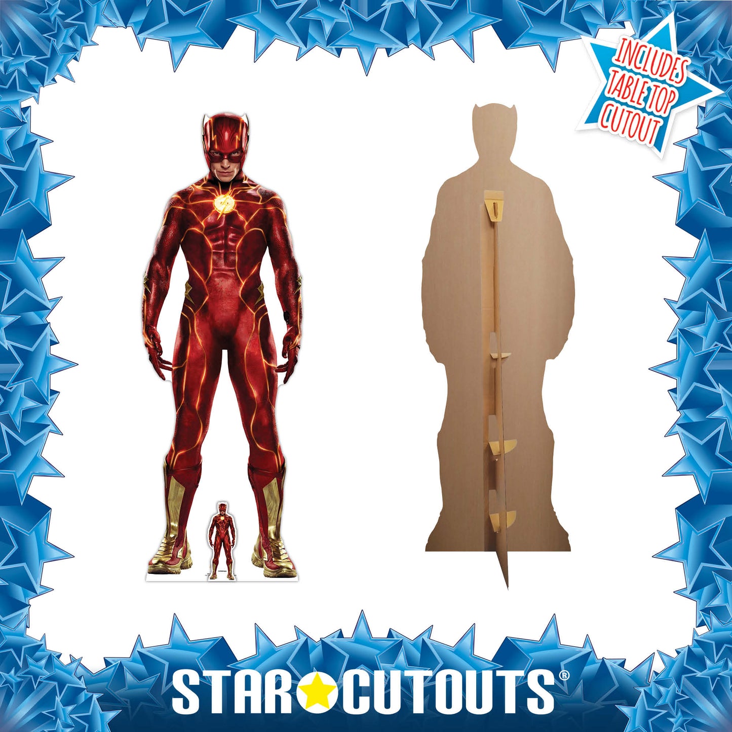 SC4267 The Flash DC Ezra Miller Live Action 2023 Cardboard Cut Out Height 181cm