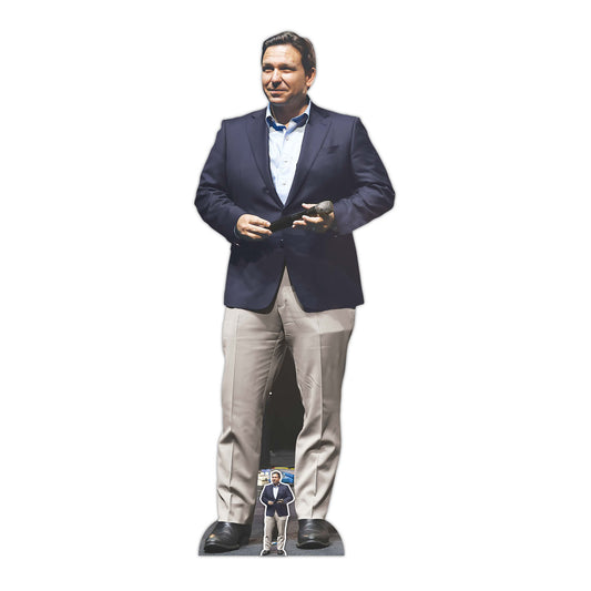 SC4268 Ron DeSantis Cardboard Cut Out Height 186cm