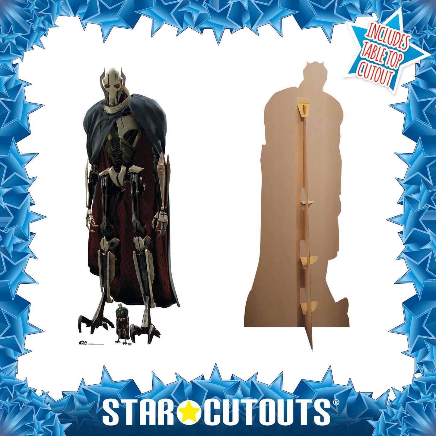 SC4287 General Grievous Star Wars Cardboard Cut Out Height 196cm