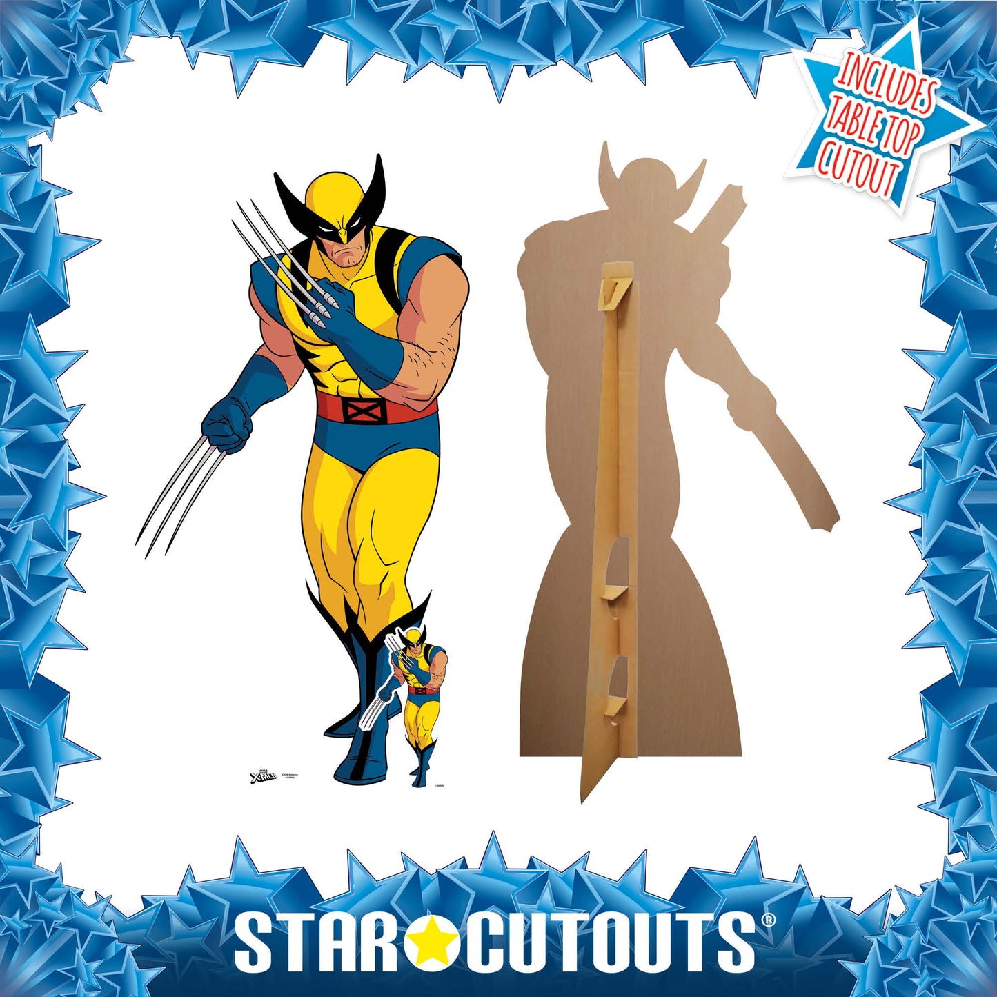 SC4296 Wolverine X-Men Cardboard Cut Out Height 166cm