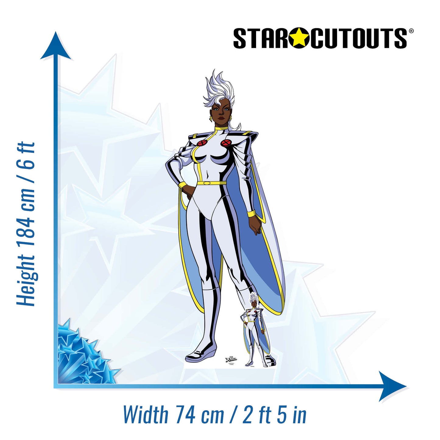 SC4300 Storm X-Men Cardboard Cut Out Height 184cm