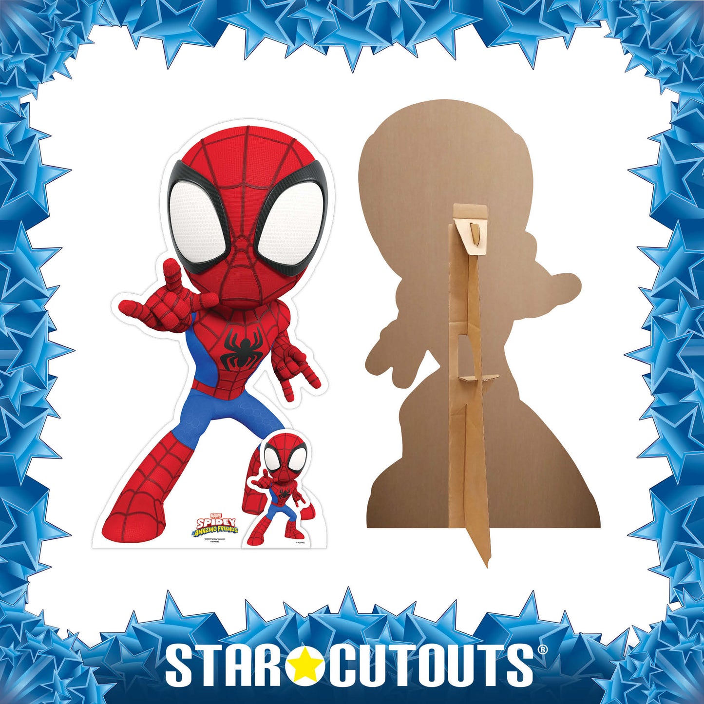 SC4342 Spin Spidey and His Amazing Friends Cardboard Cutout Height
