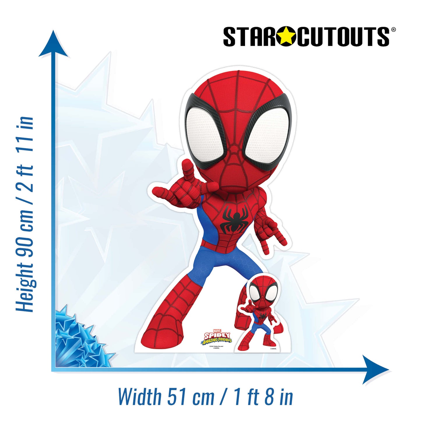 SC4341 Spidey Spidey and His Amazing Friends Cardboard Cutout