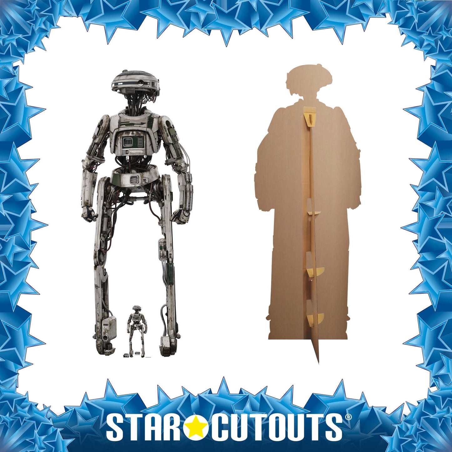 SC4370 L3-37 Star Wars Cardboard Cut Out Height 181cm