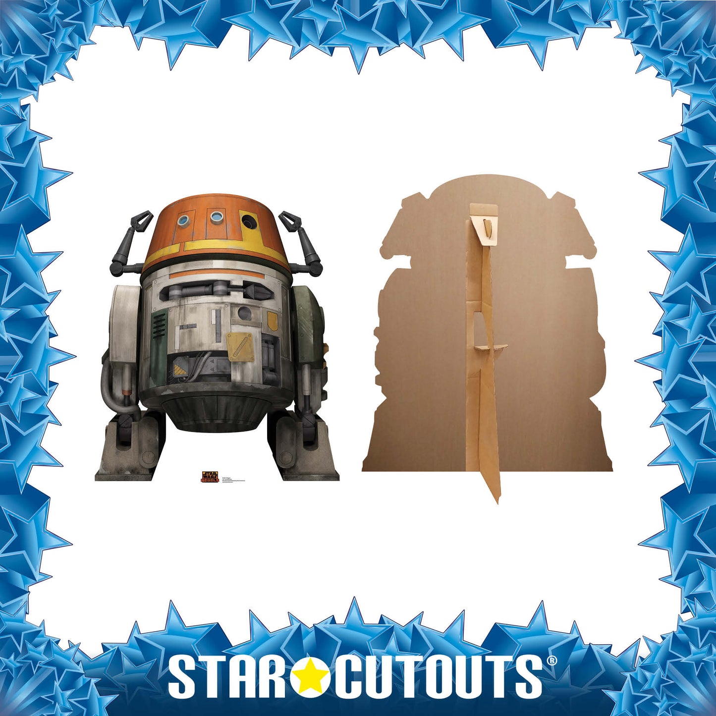 SC4371 Chopper Star Wars Cardboard Cut Out Height 94cm