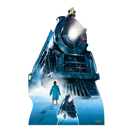 SC4380 Polar Express Train Cardboard Cut Out Height 142cm