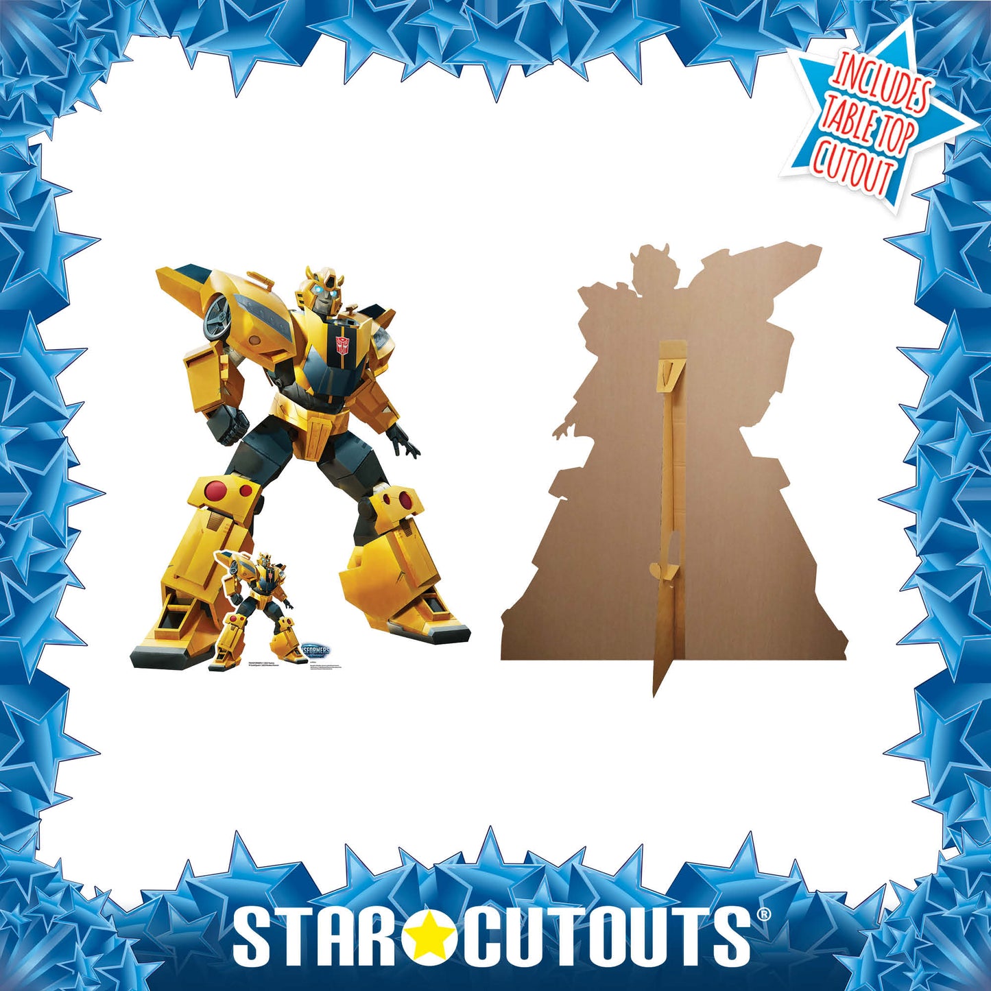 SC4460 Bumblebee Transformers Cardboard Cut Out Height 113cm