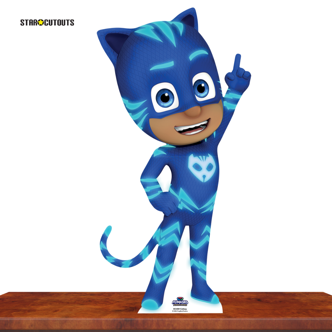 SC4501 PJ Masks Catboy Cardboard Cut Out Height 93cm