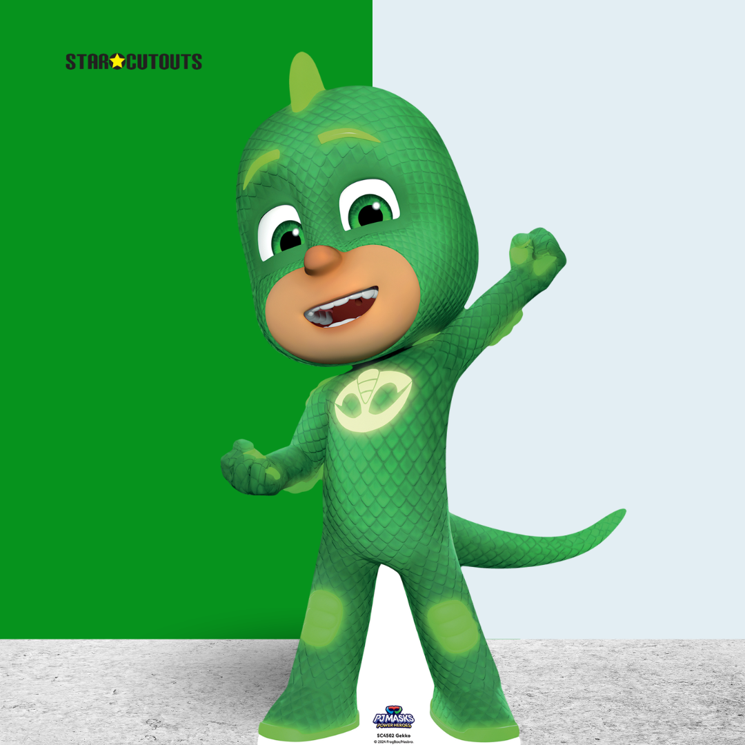 SC4502 PJ Masks Gekko  Cardboard Cut Out Height 83cm