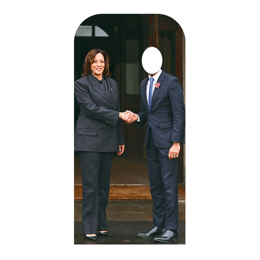 SC4509 Kamala Harris Stand In Cardboard Cut Out Height 193cm