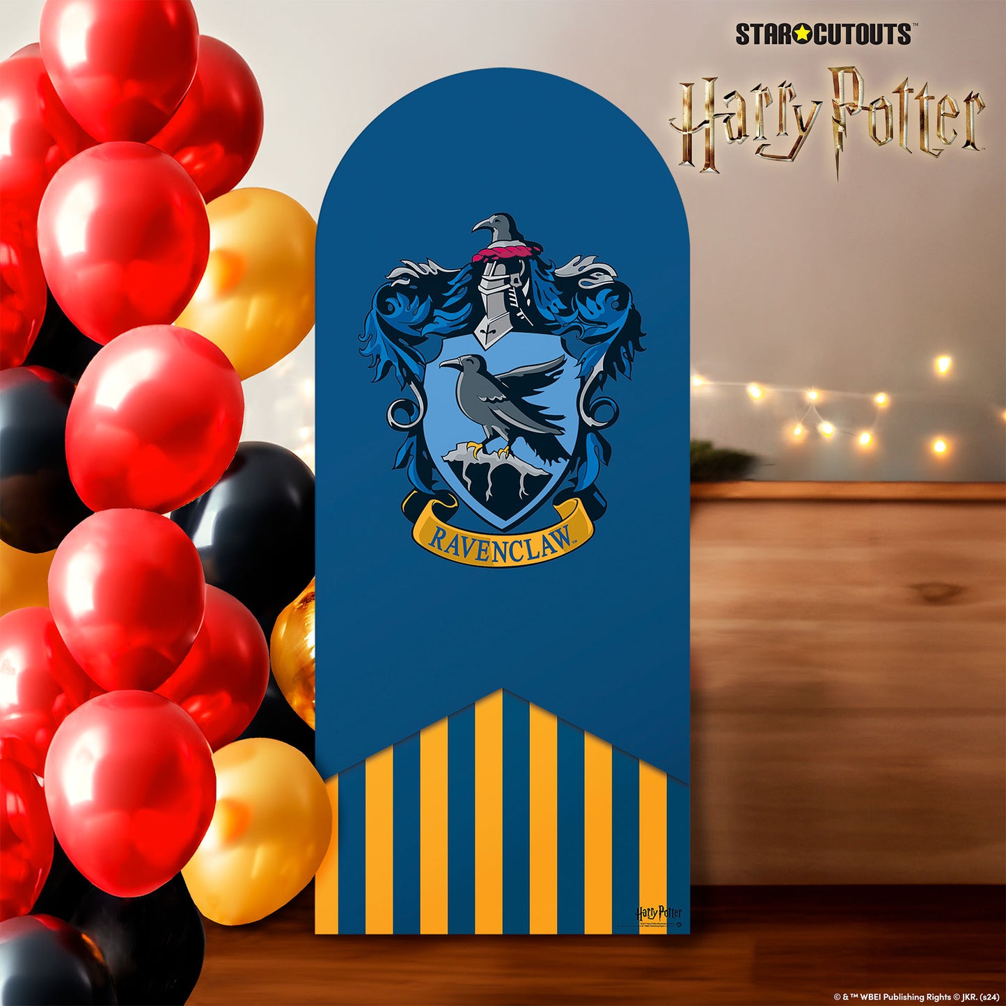 SC4517 Ravenclaw Backdrop Single Harry Potter Cardboard Cut Out Height 185.00cm