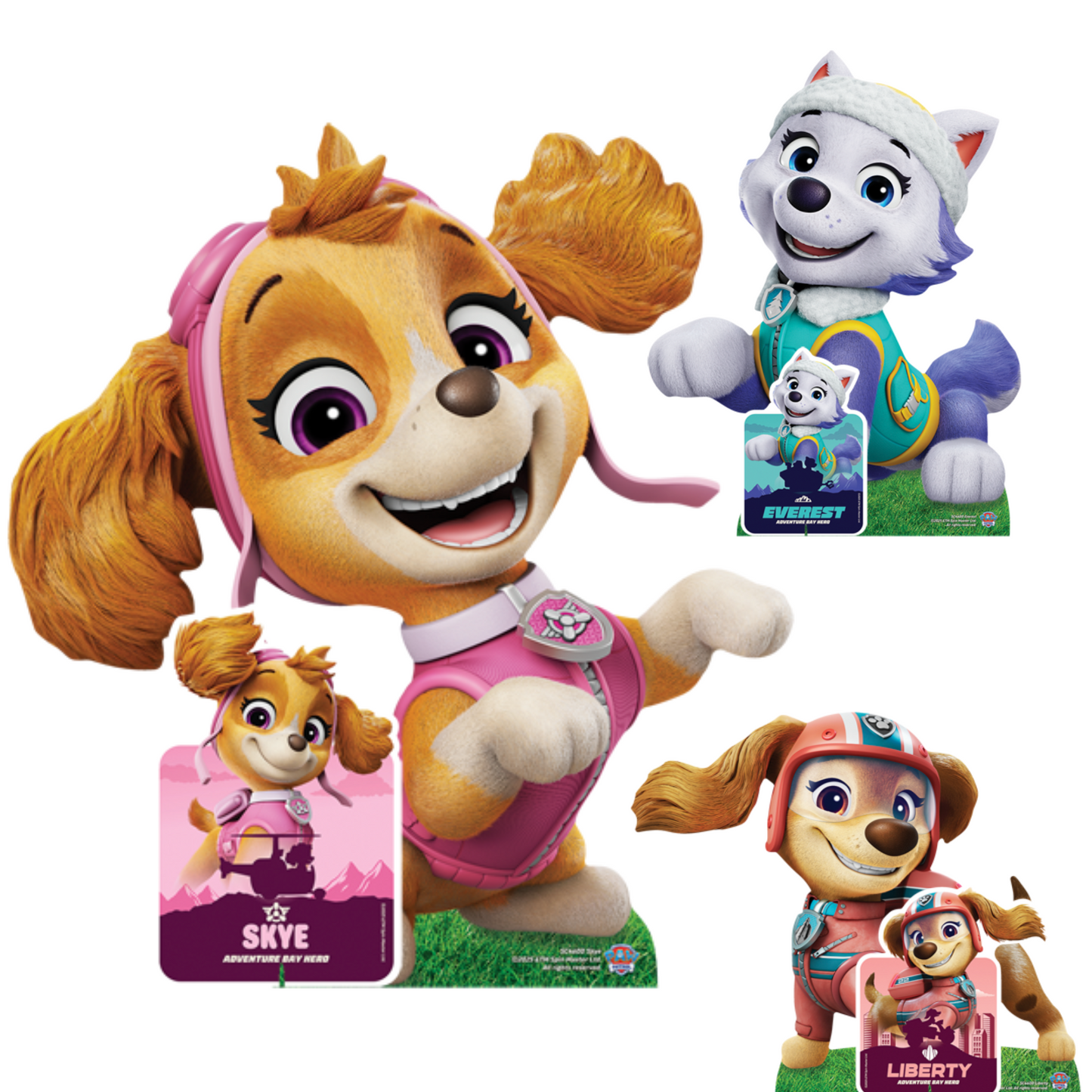 Paw Patrol Cardboard Cutouts