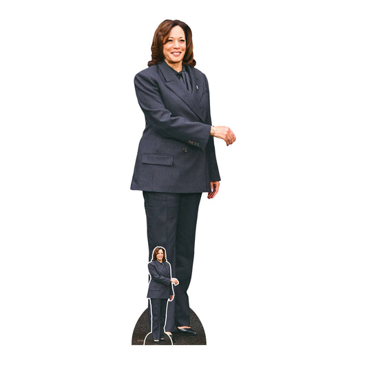 SC4632 Kamala Harris Handshake Cardboard Cut Out Height 170cm