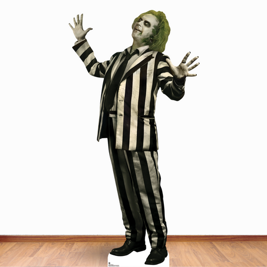 SC4667 Beetlejuice Michael Keaton Beetlejuice Beetlejuice  Cardboard Cut Out Height 178.00cm