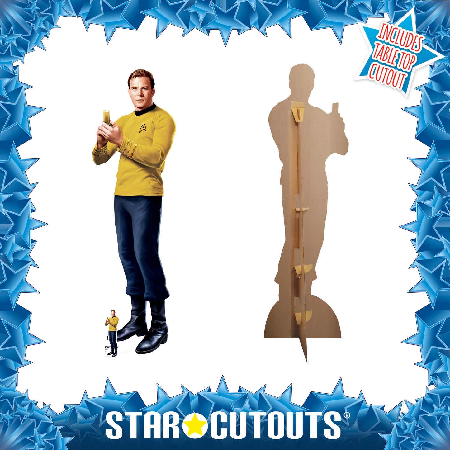 Star Trek Captain Kirk Cardboard Cutout