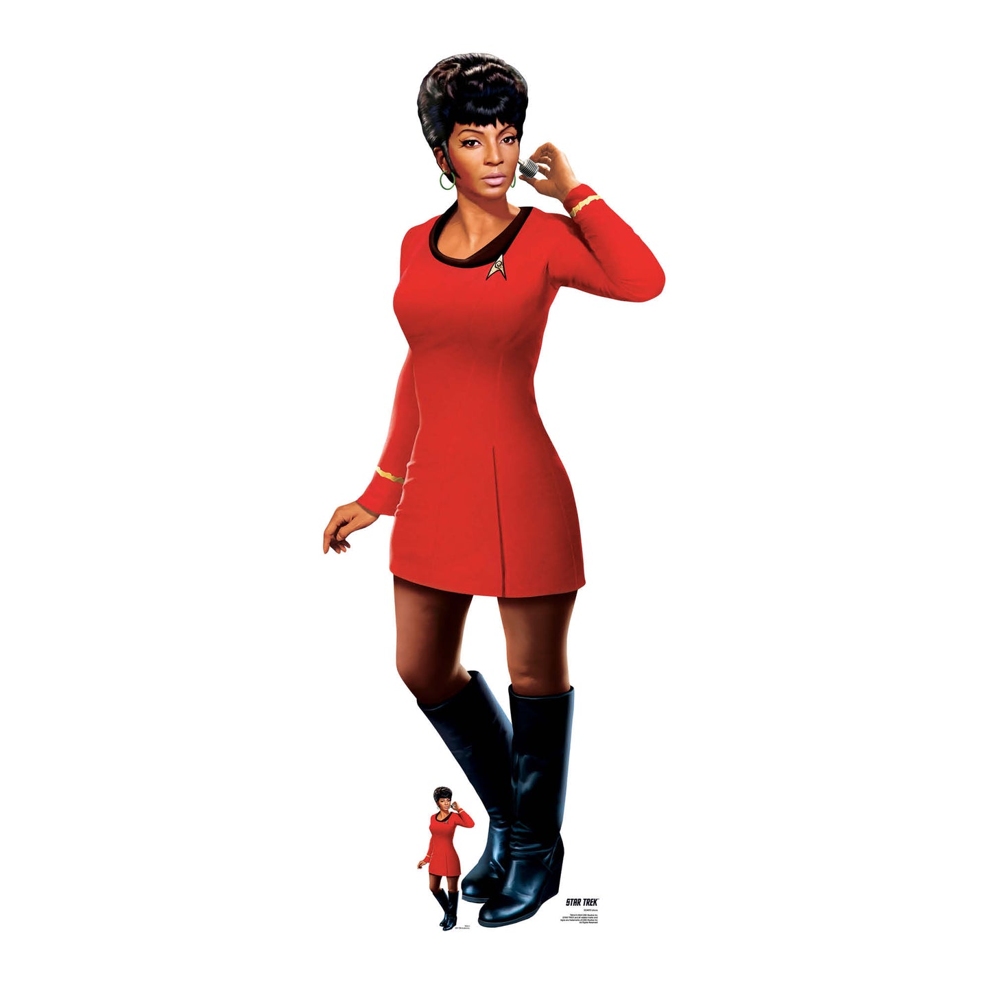 SC4675 Uhura Cardboard Cut Out Height 167cm