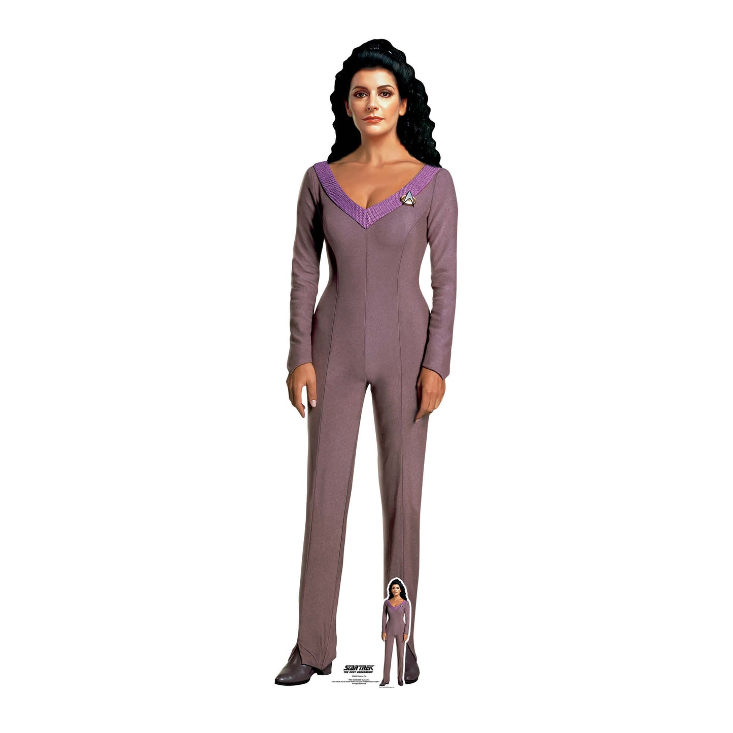 SC4682 Deanna Troi Cardboard Cut Out Height 163cm