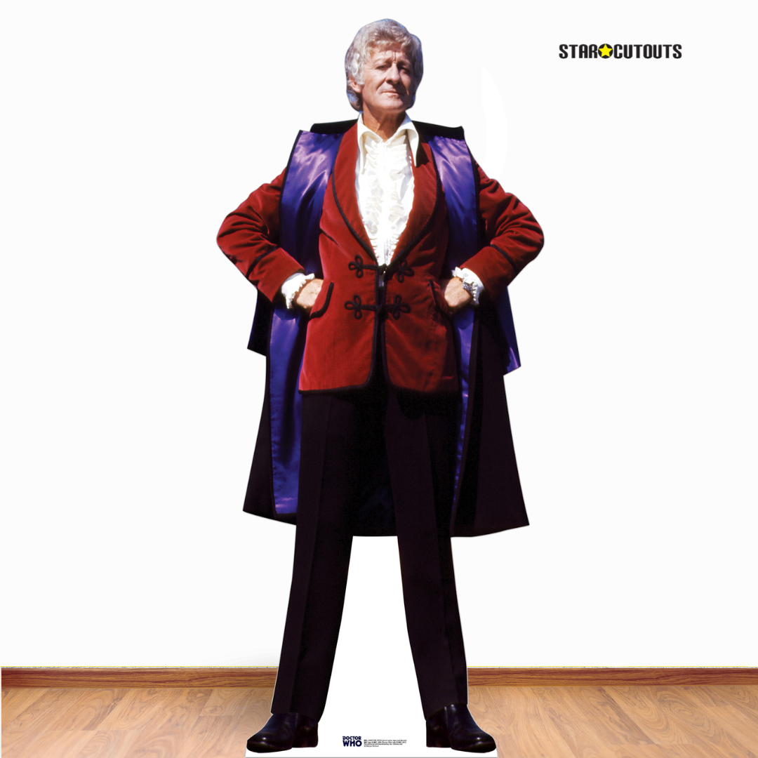 SC566 John Pertwee Cardboard Cut Out Height 189cm