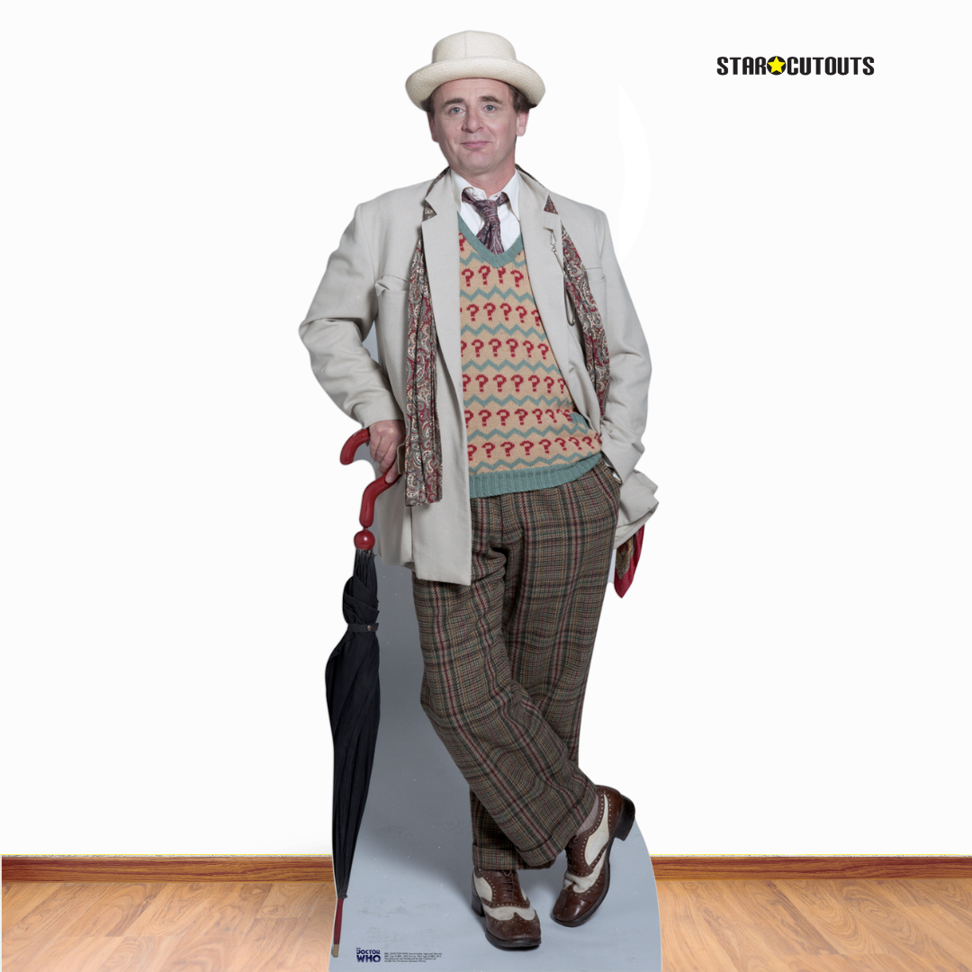 SC568 Sylvester McCoy Cardboard Cut Out Height 185cm