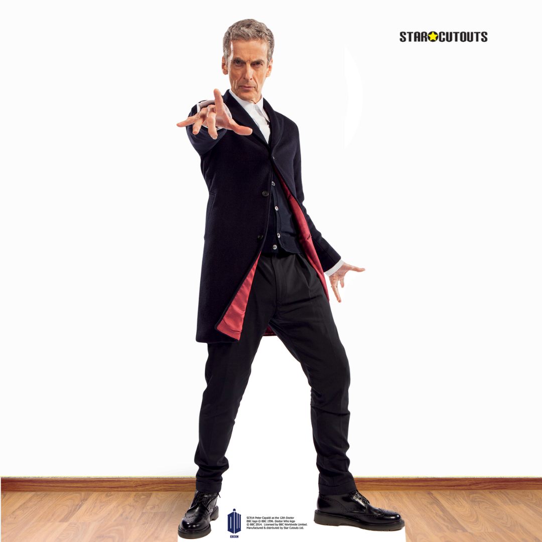 SC759 Peter Capaldi Doctor  Cardboard Cut Out Height 180cm