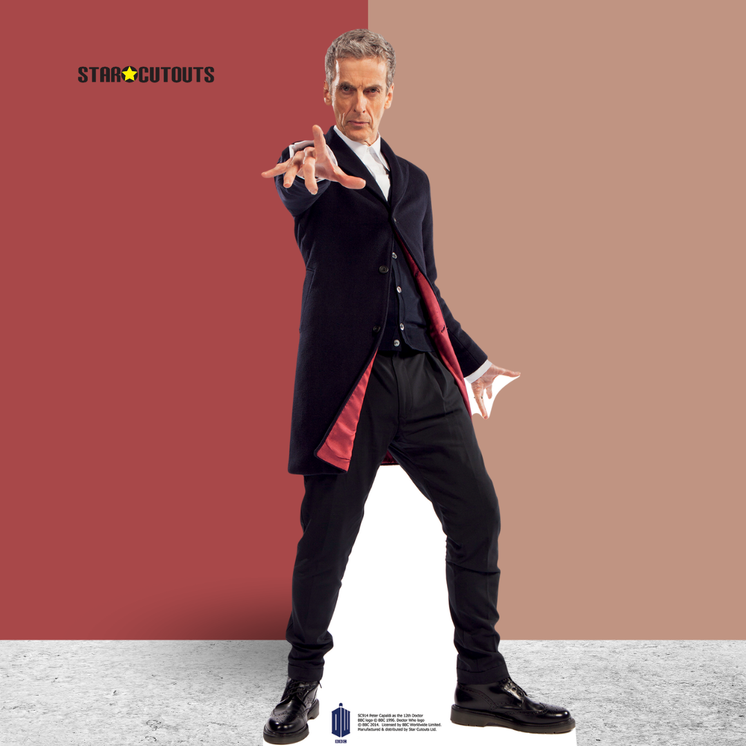 SC759 Peter Capaldi Doctor  Cardboard Cut Out Height 180cm