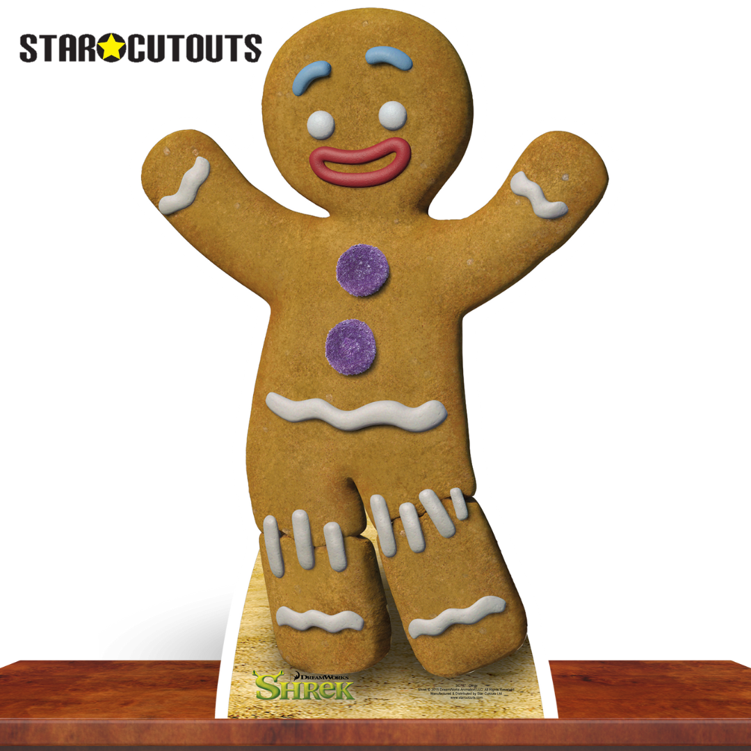 SC787 Gingy Cardboard Cut Out Height 75cm