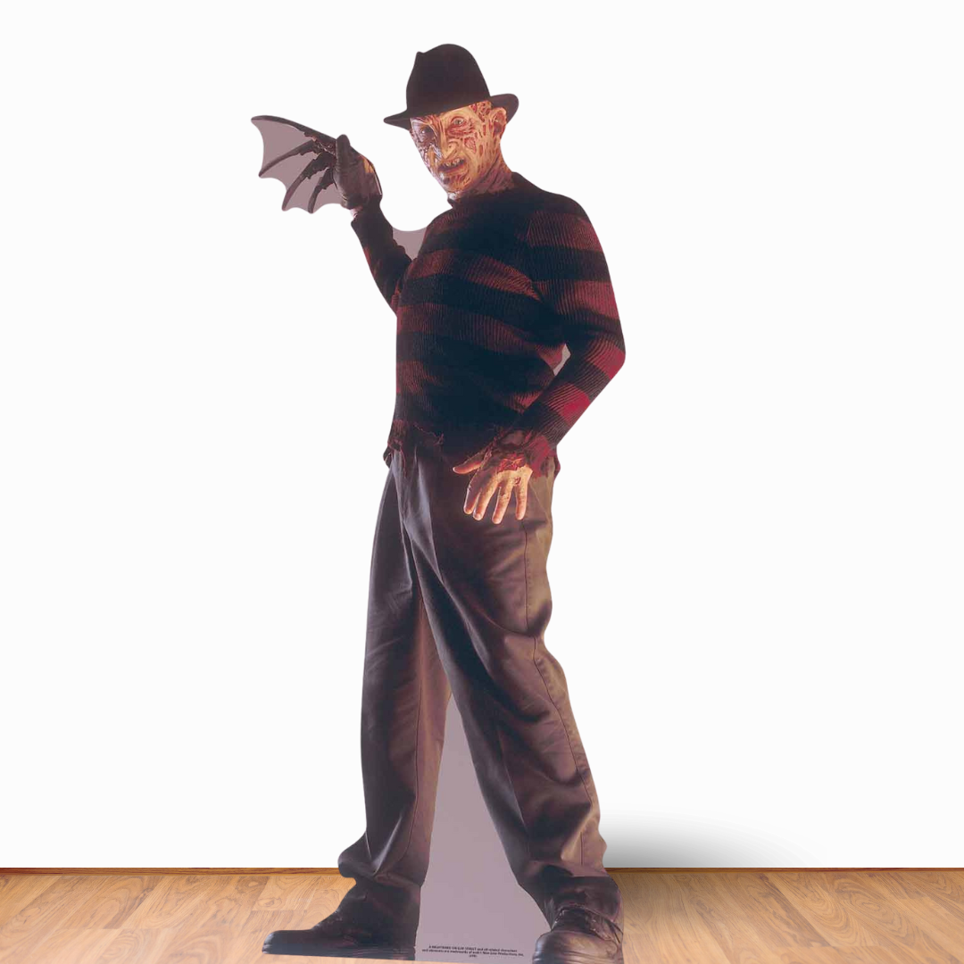 SC887 Freddy Krueger Nightmare on Elm Street Cardboard Cut Out Height 174cm