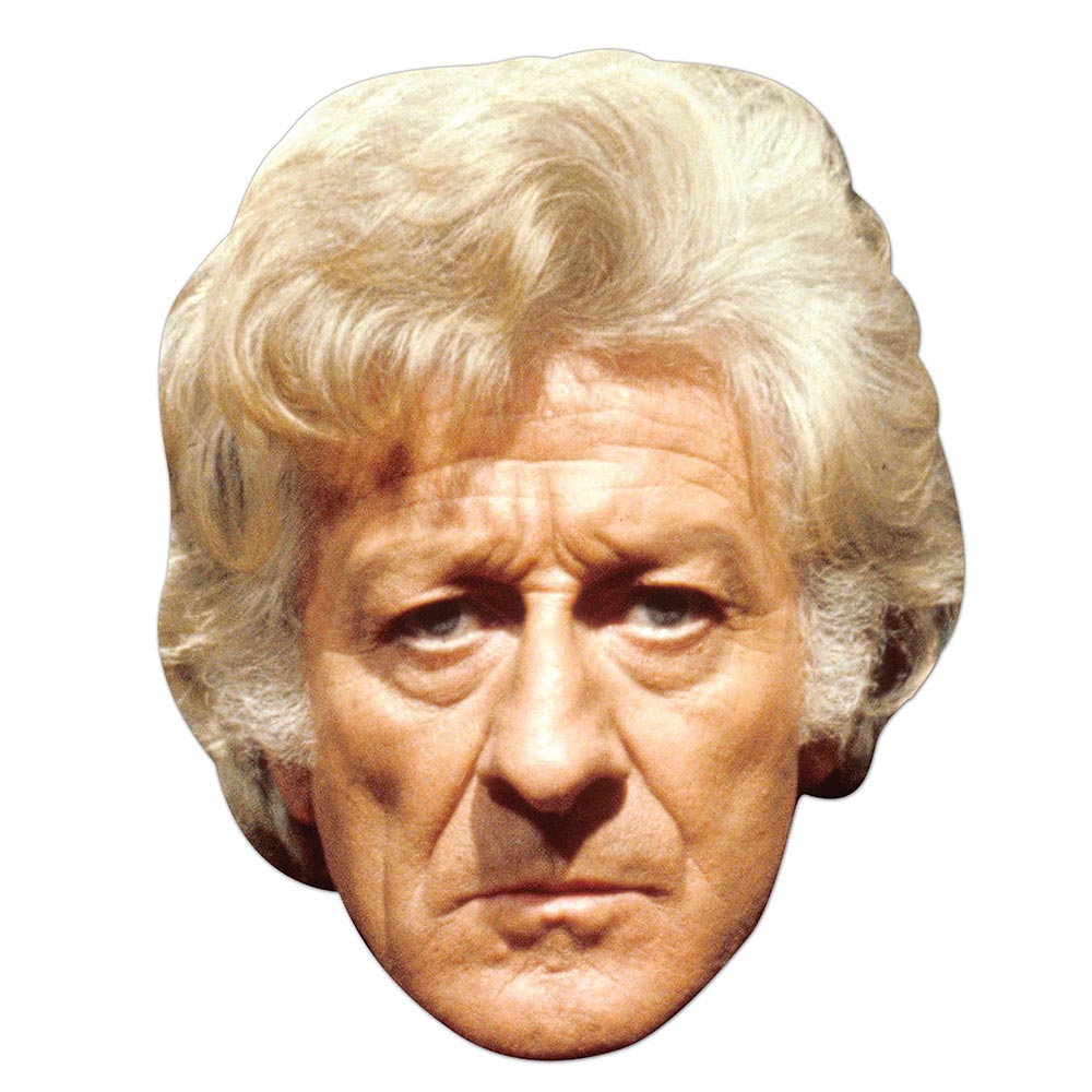 SM121 The Third Doctor  Doctor Who Single Face Mask