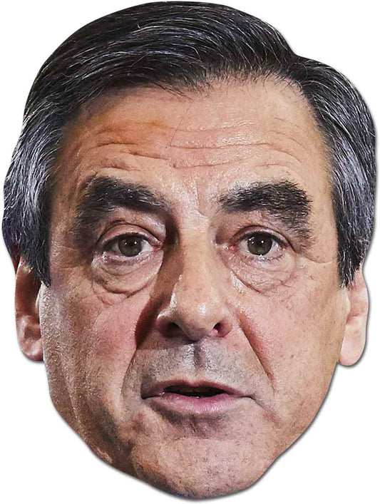 SM258 Francois Fillon Politician Single Face Mask