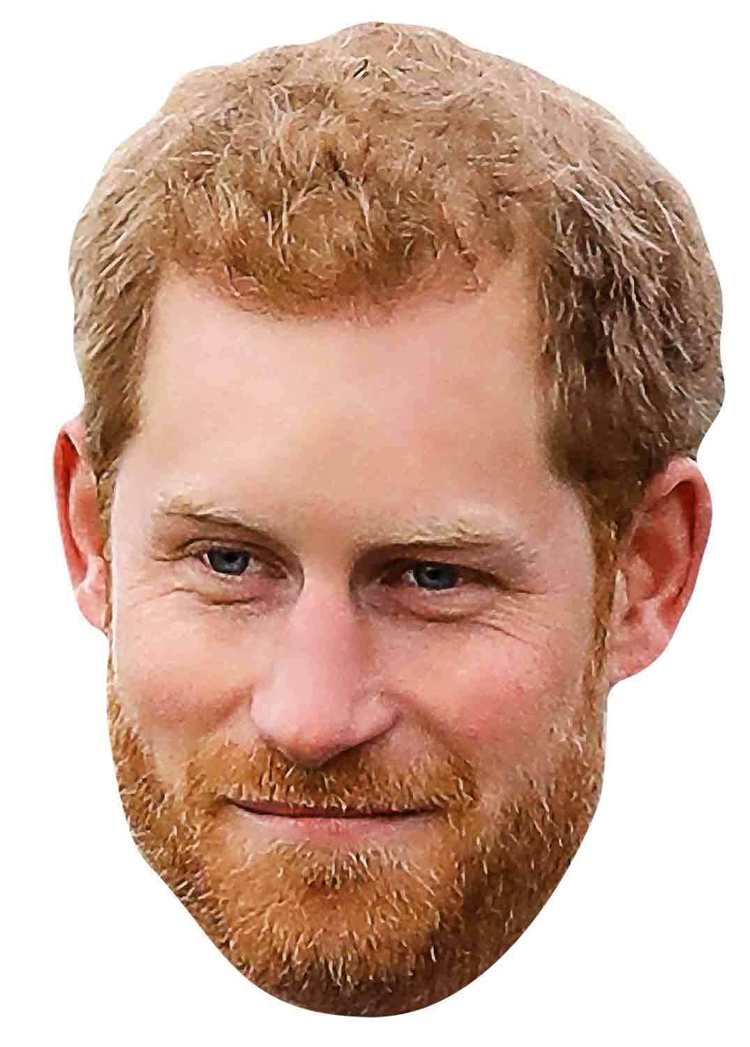 SM268 Prince Harry Beard British Royal Family Single Face Mask