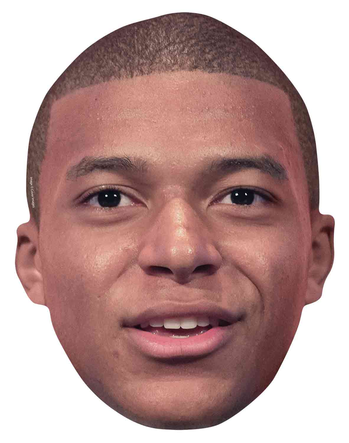 SM275 Kylian Mbappe Footballer Single Face Mask – Star Cutouts