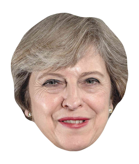 SM325 Theresa May Politician Single Face Mask