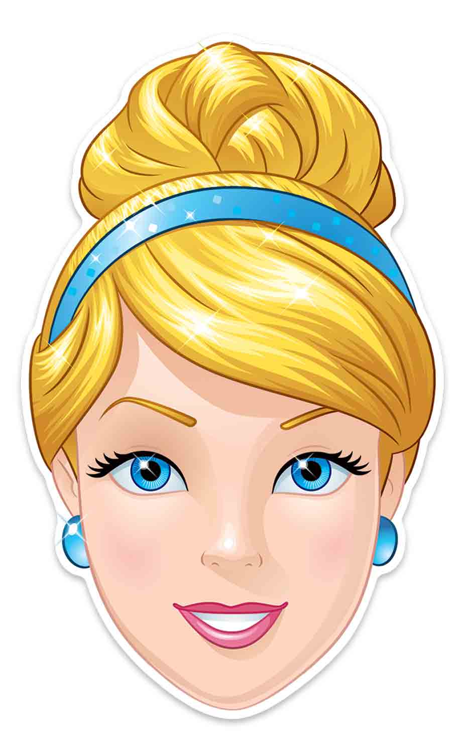 SM336 Cinderella     Princess Disney Single Face Mask