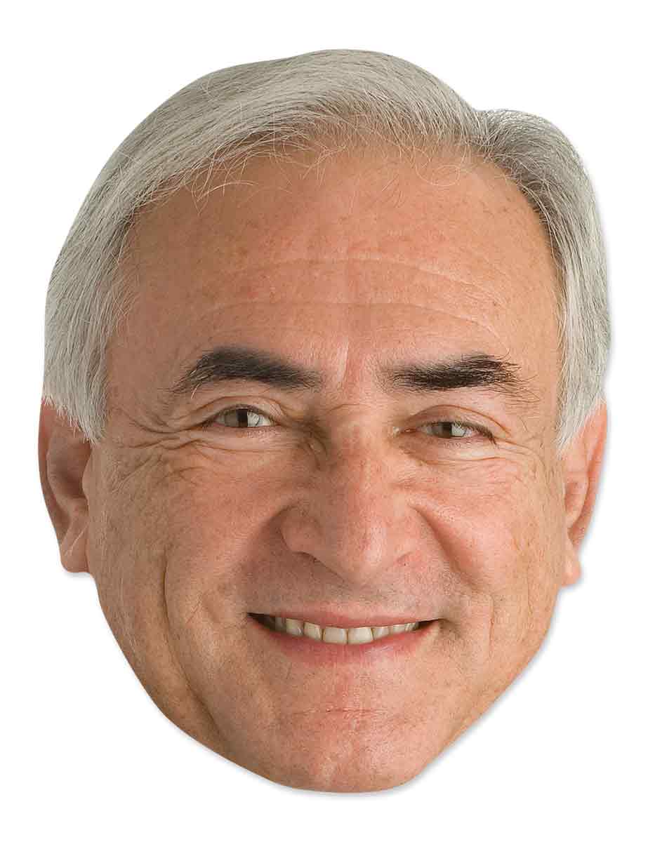 SM341 Dominique StraussKahn Politician Single Face Mask