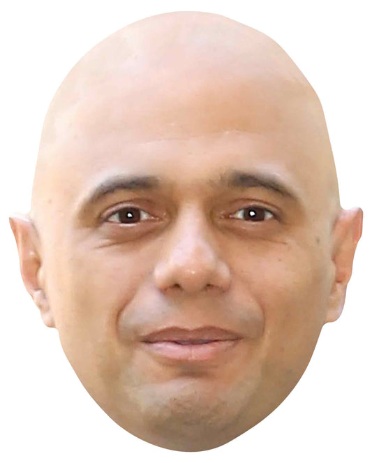 SM347 Sajid Javid        Politician Single Face Mask