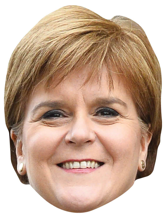 SM348 Nicola Sturgeon        Politician Single Face Mask