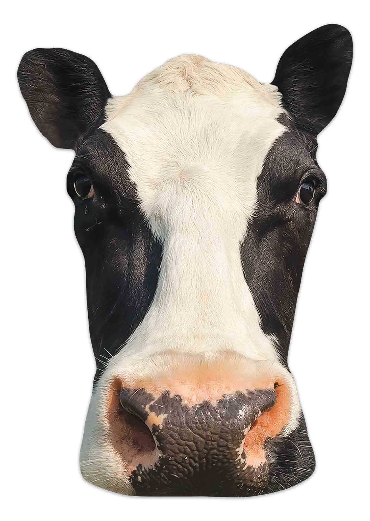 SM394 Cow Animal Single Face Mask