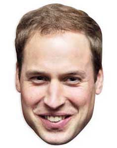 SM46 Prince William British Royal Family Single Face Mask